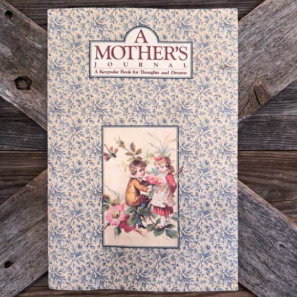Vintage 1985 A Mother’s Journal: A Keepsake For Thoughts And Dreams, New - Picture 1 of 12